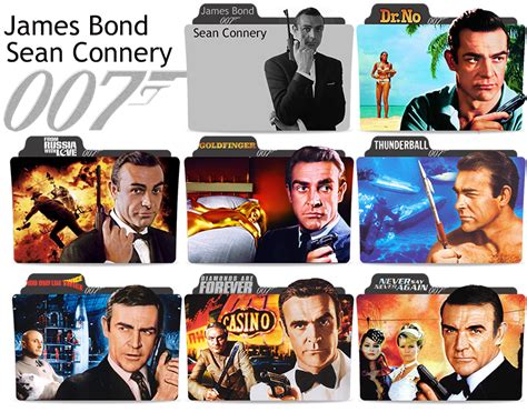 sean connery james bond movies in order